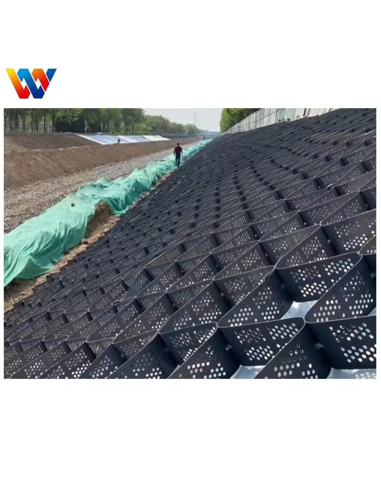 Textured Perforated Geocells