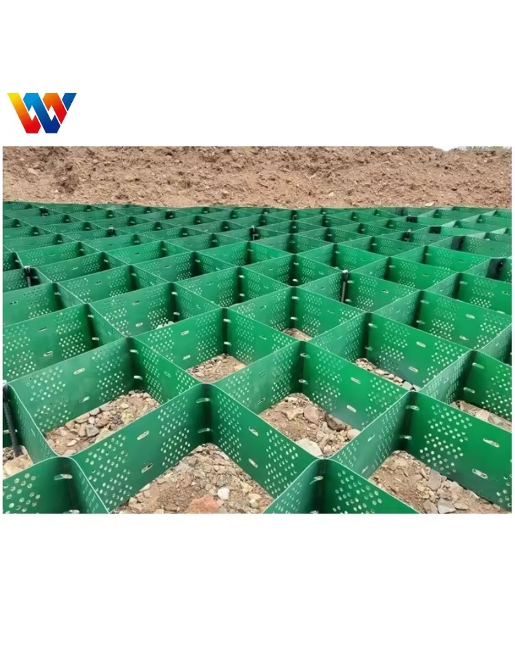 Textured Perforated Geocells